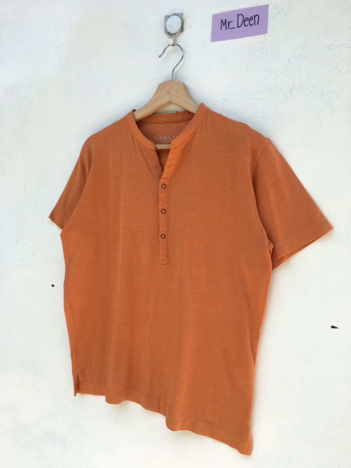 Lanvin Vintage Lanvin Semi Casual Buttons Shirt Size US M / EU 48-50 / 2 - 3 Thumbnail