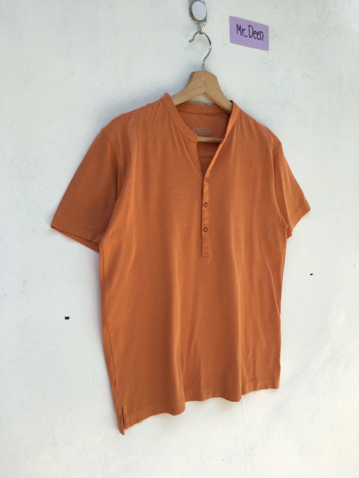 Lanvin Vintage Lanvin Semi Casual Buttons Shirt Size US M / EU 48-50 / 2 - 2 Thumbnail