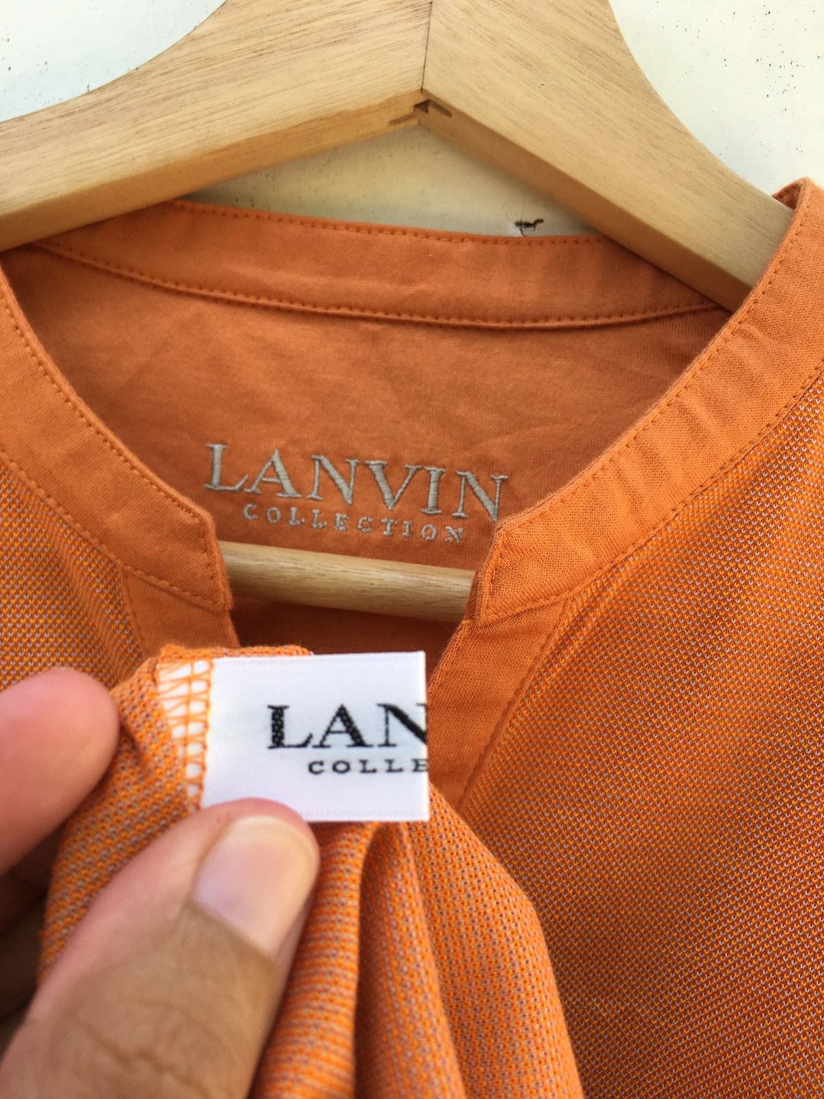 Lanvin Vintage Lanvin Semi Casual Buttons Shirt Size US M / EU 48-50 / 2 - 7 Thumbnail