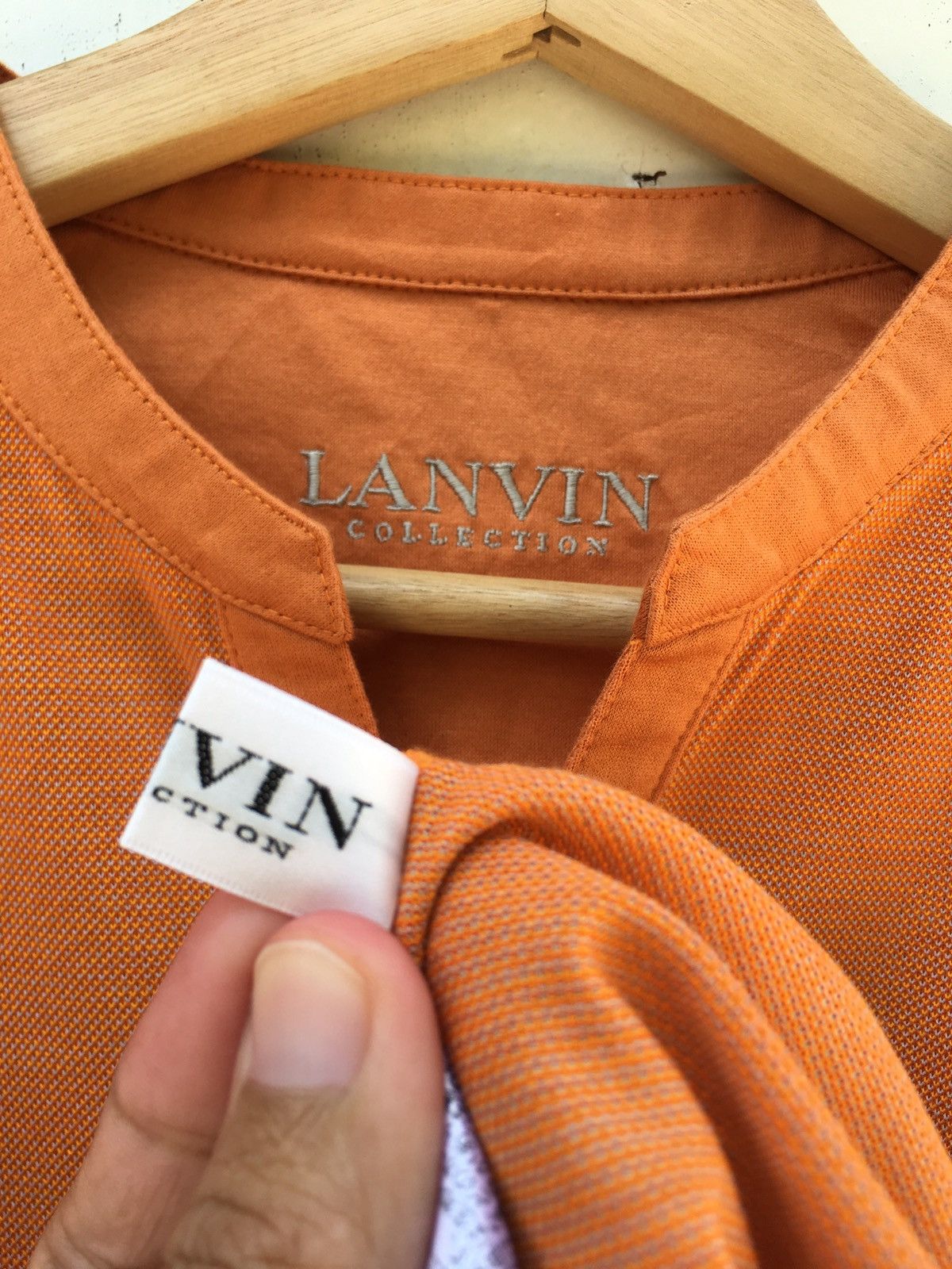 Lanvin Vintage Lanvin Semi Casual Buttons Shirt Size US M / EU 48-50 / 2 - 8 Thumbnail