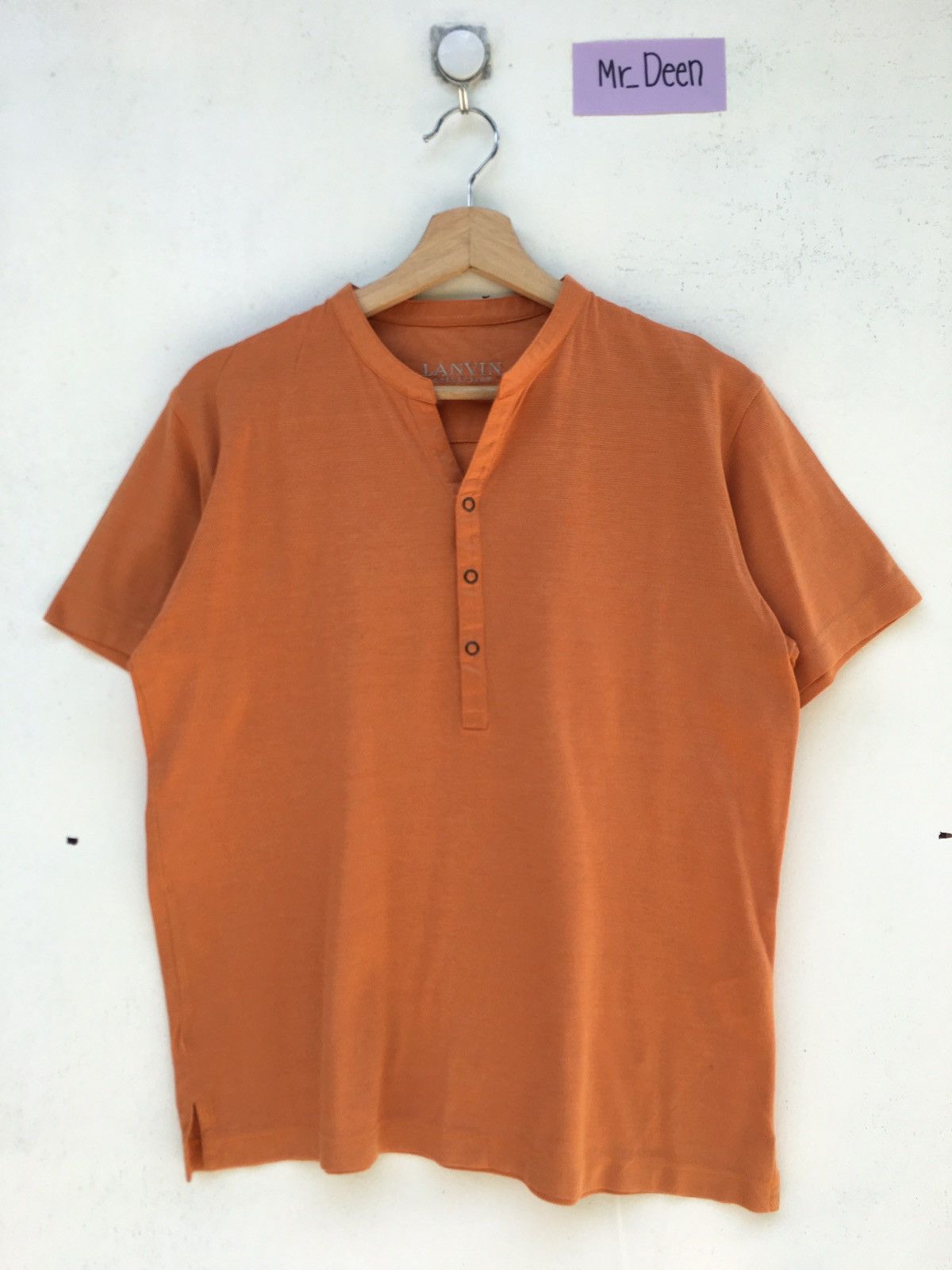 Lanvin Vintage Lanvin Semi Casual Buttons Shirt Size US M / EU 48-50 / 2 - 1 Thumbnail