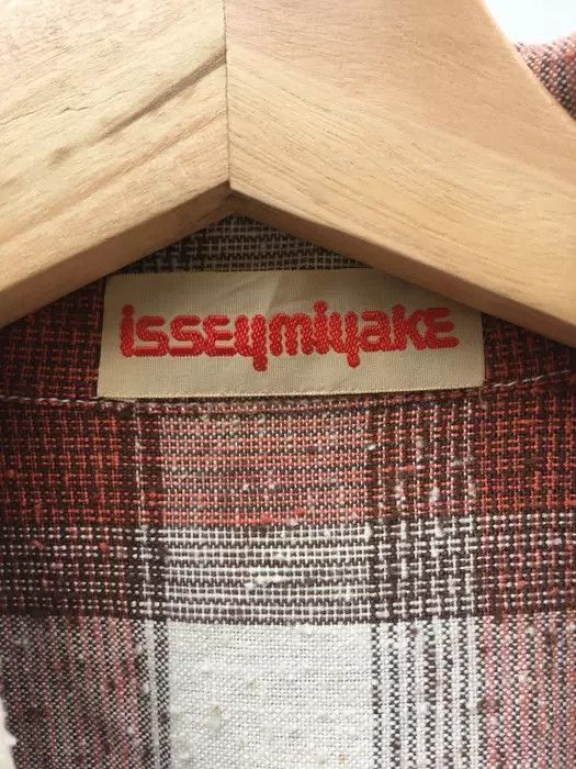 Issey Miyake RARE!! Vintage 90s Issey Miyake Men Flannel Button Up Shirt Size US M / EU 48-50 / 2 - 7 Thumbnail