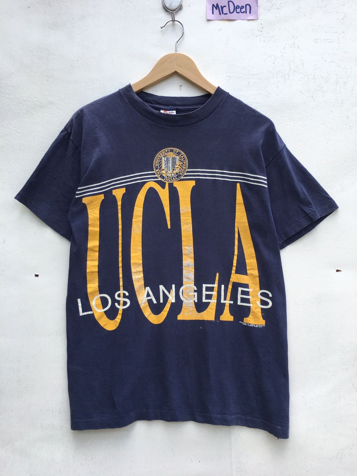 image of American College x Made In USA Vintage Ucla University Of California Los Angeles Athletic in Blue (