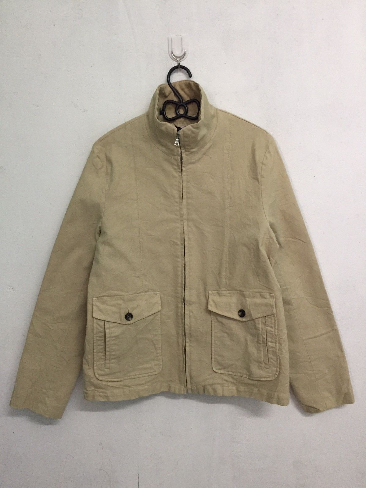 Japanese Brand Norman Hilton Zipper Jacket Made in Japan Riri Zip Size US L / EU 52-54 / 3 - 1 Thumbnail