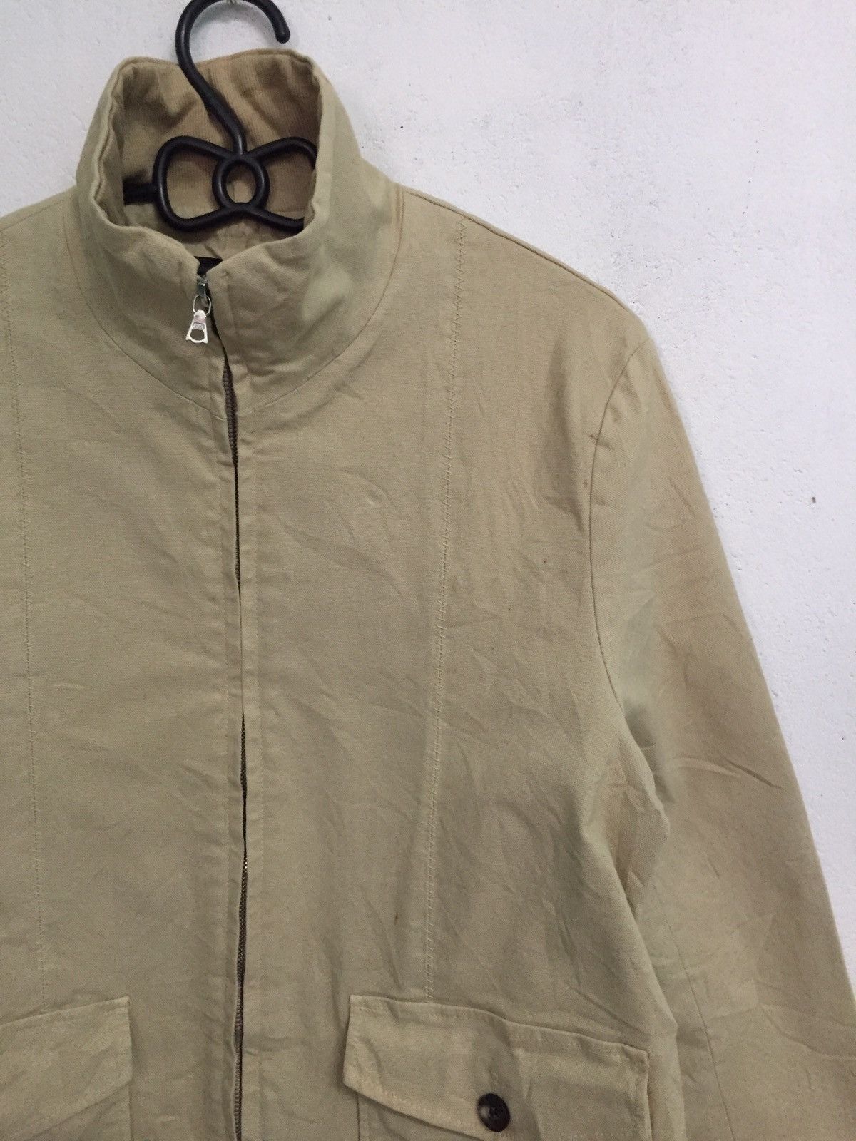 Japanese Brand Norman Hilton Zipper Jacket Made in Japan Riri Zip Size US L / EU 52-54 / 3 - 2 Thumbnail