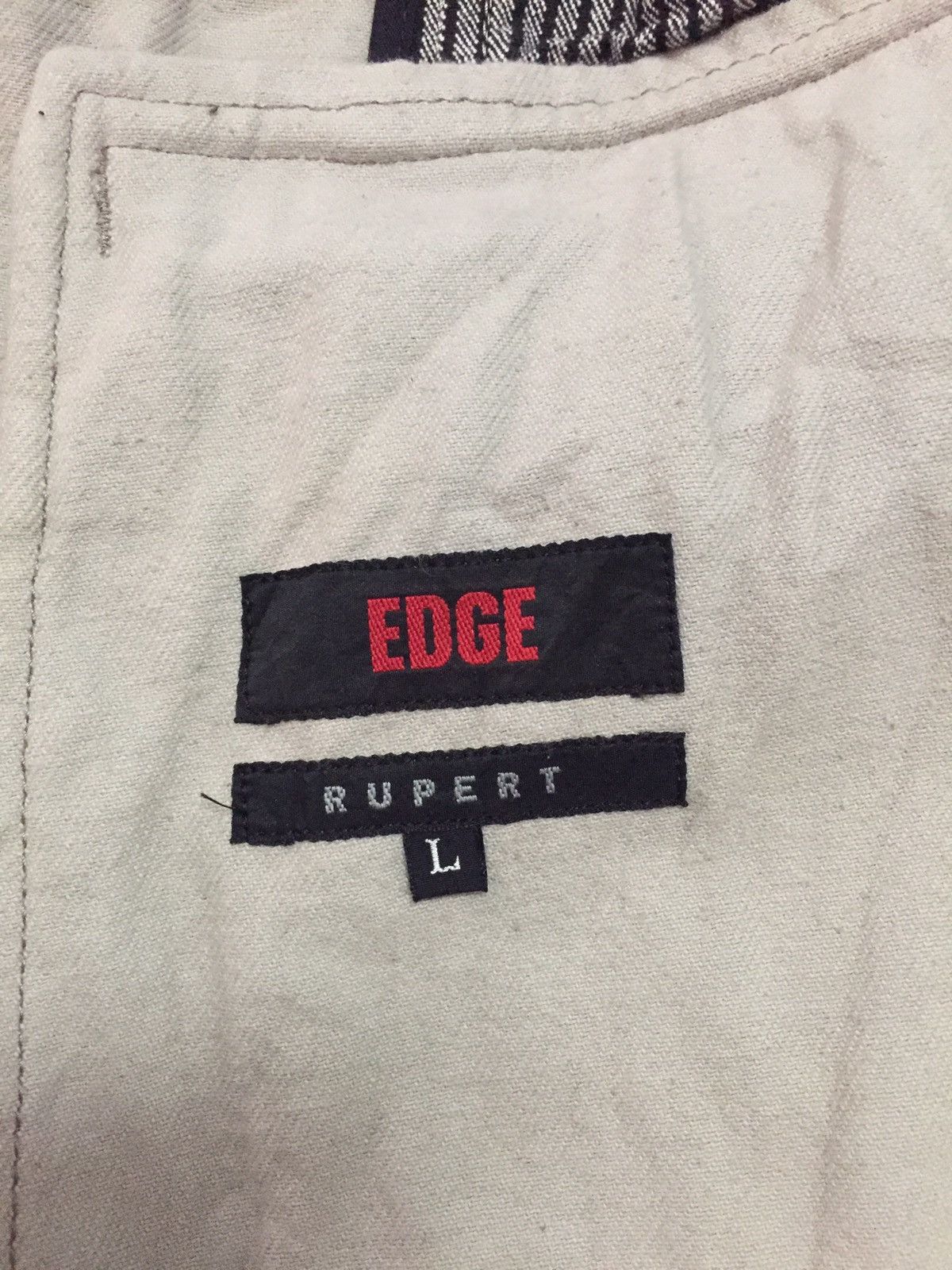 Japanese Brand Edge Rupert Distress Mosaic Patches Jacket Like Greg Lauren Size US M / EU 48-50 / 2 - 17 Thumbnail