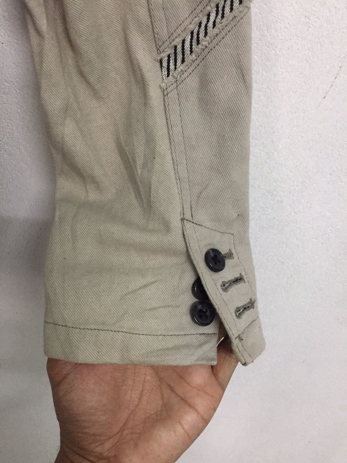 Japanese Brand Edge Rupert Distress Mosaic Patches Jacket Like Greg Lauren Size US M / EU 48-50 / 2 - 13 Thumbnail