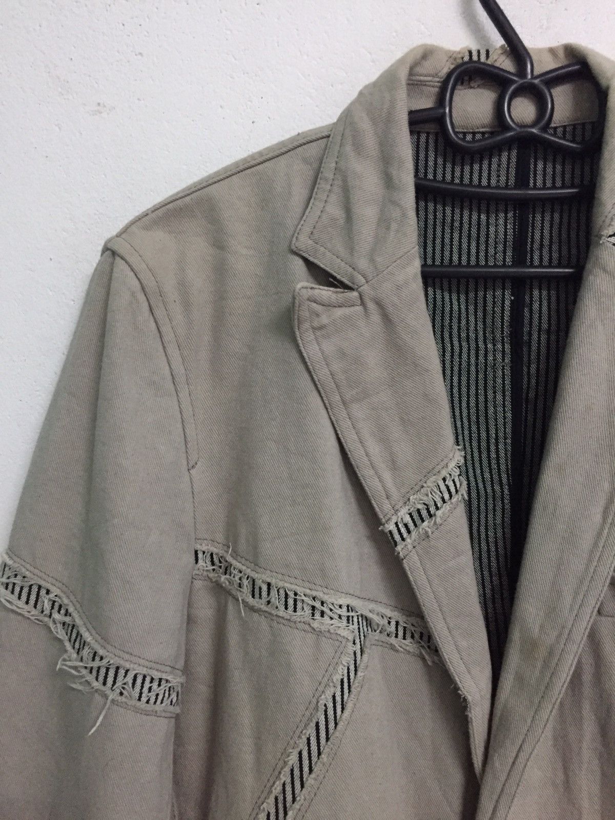Japanese Brand Edge Rupert Distress Mosaic Patches Jacket Like Greg Lauren Size US M / EU 48-50 / 2 - 4 Thumbnail