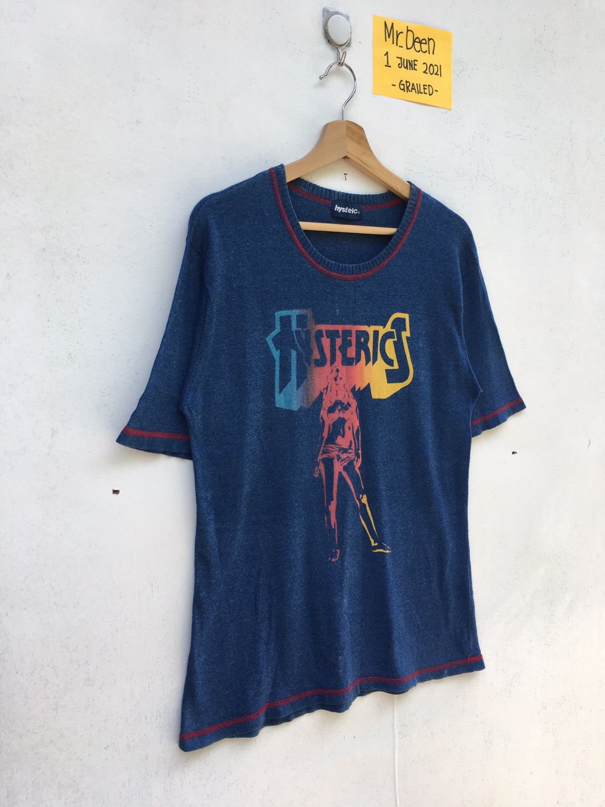 Hysteric Glamour Vintage Rare Hysteric Glamour Spellout Logo Tshirt Size US S / EU 44-46 / 1 - 3 Thumbnail