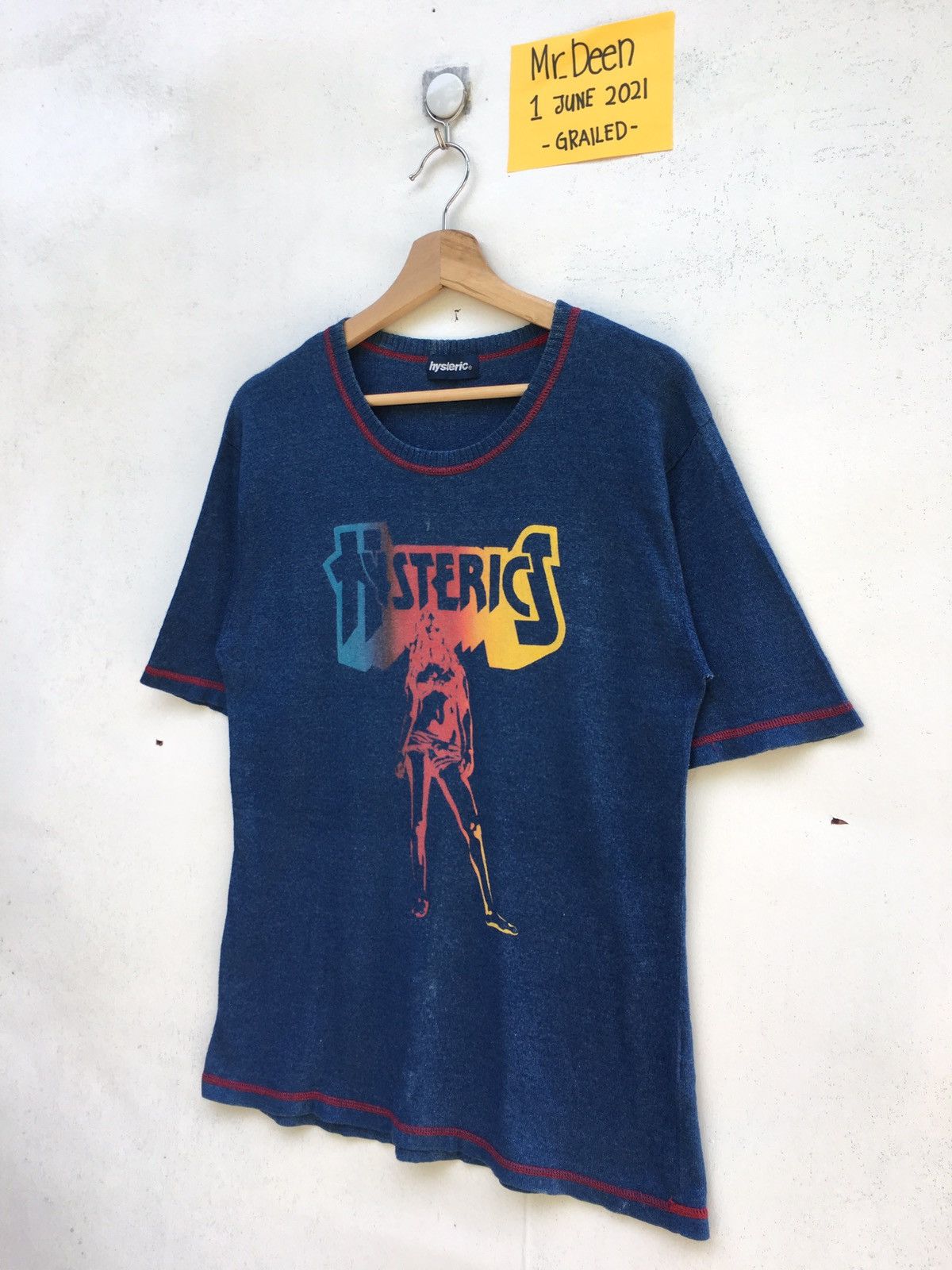 Hysteric Glamour Vintage Rare Hysteric Glamour Spellout Logo Tshirt Size US S / EU 44-46 / 1 - 4 Thumbnail