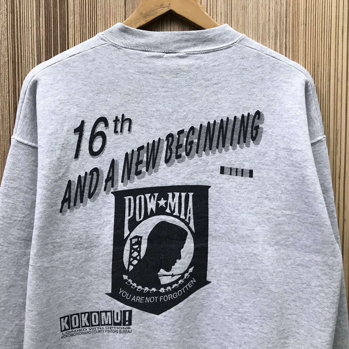 Vintage Vintage Vietnam Veterans Reunion Pow Mia Sweatshirt Size US S / EU 44-46 / 1 - 4 Thumbnail