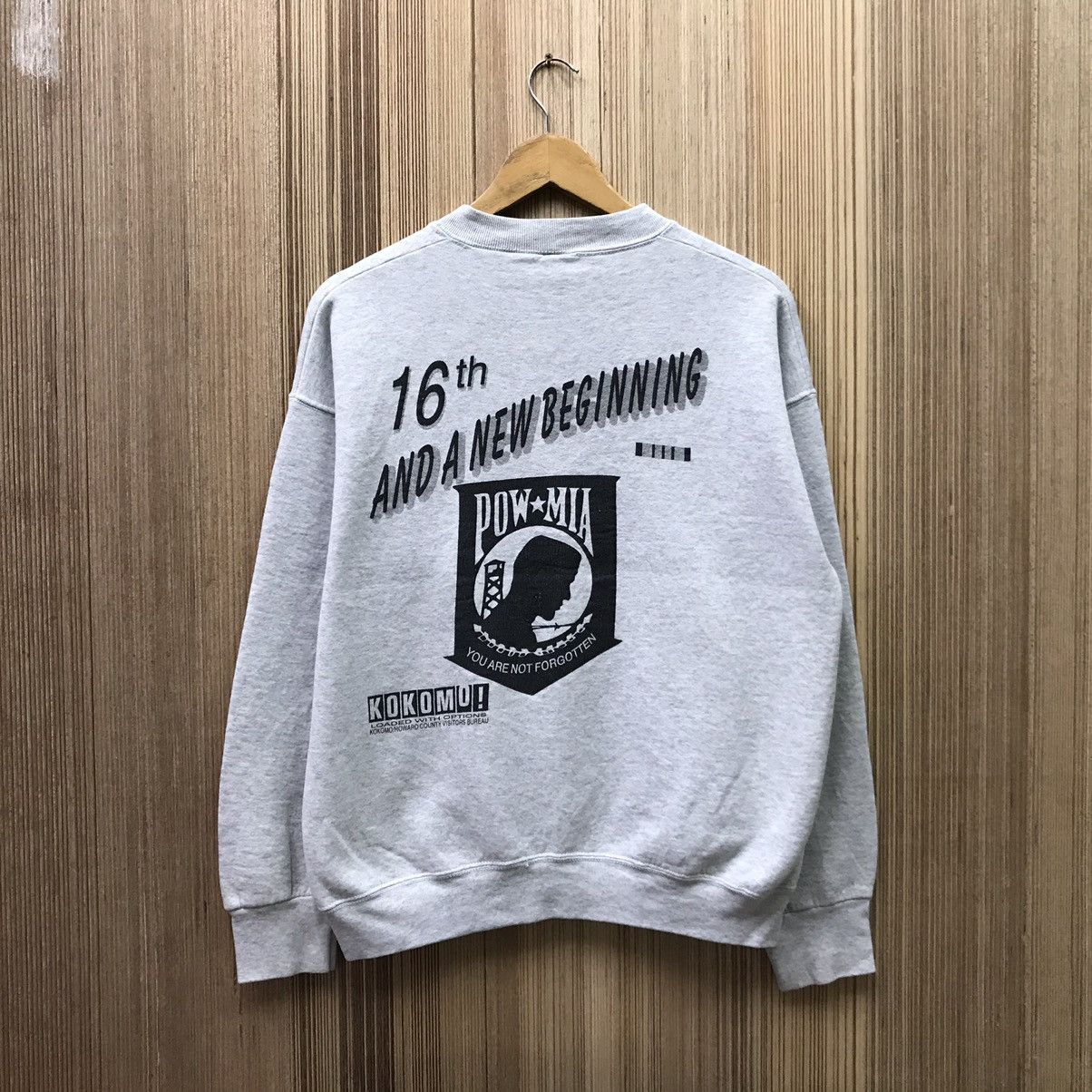 Vintage Vintage Vietnam Veterans Reunion Pow Mia Sweatshirt Size US S / EU 44-46 / 1 - 2 Thumbnail
