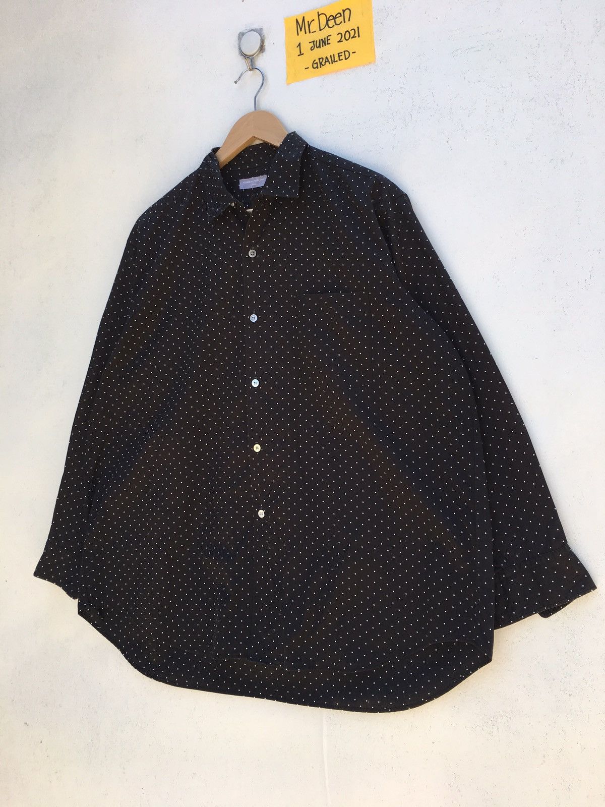 Comme des Garcons Rare Comme des garcons CDG AD 1998 Polka Dots Buttons Shirt Size US L / EU 52-54 / 3 - 4 Thumbnail