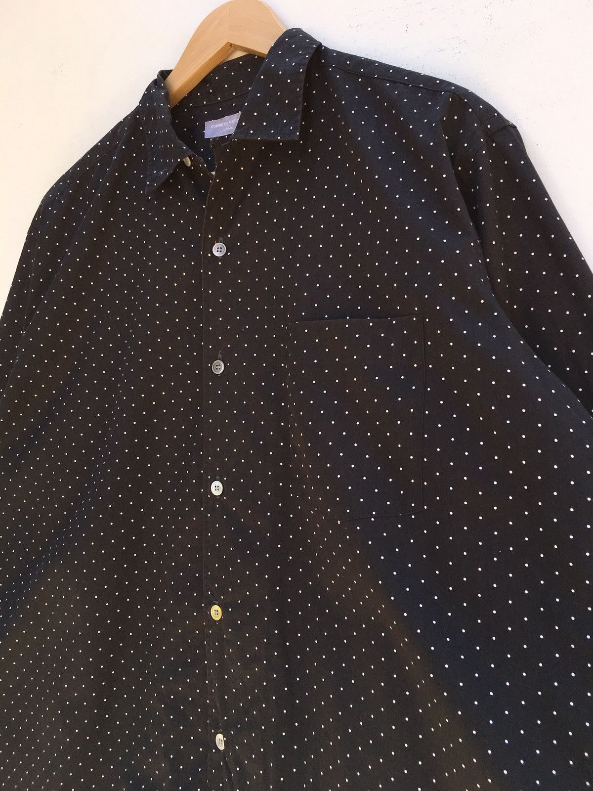 Comme des Garcons Rare Comme des garcons CDG AD 1998 Polka Dots Buttons Shirt Size US L / EU 52-54 / 3 - 8 Thumbnail