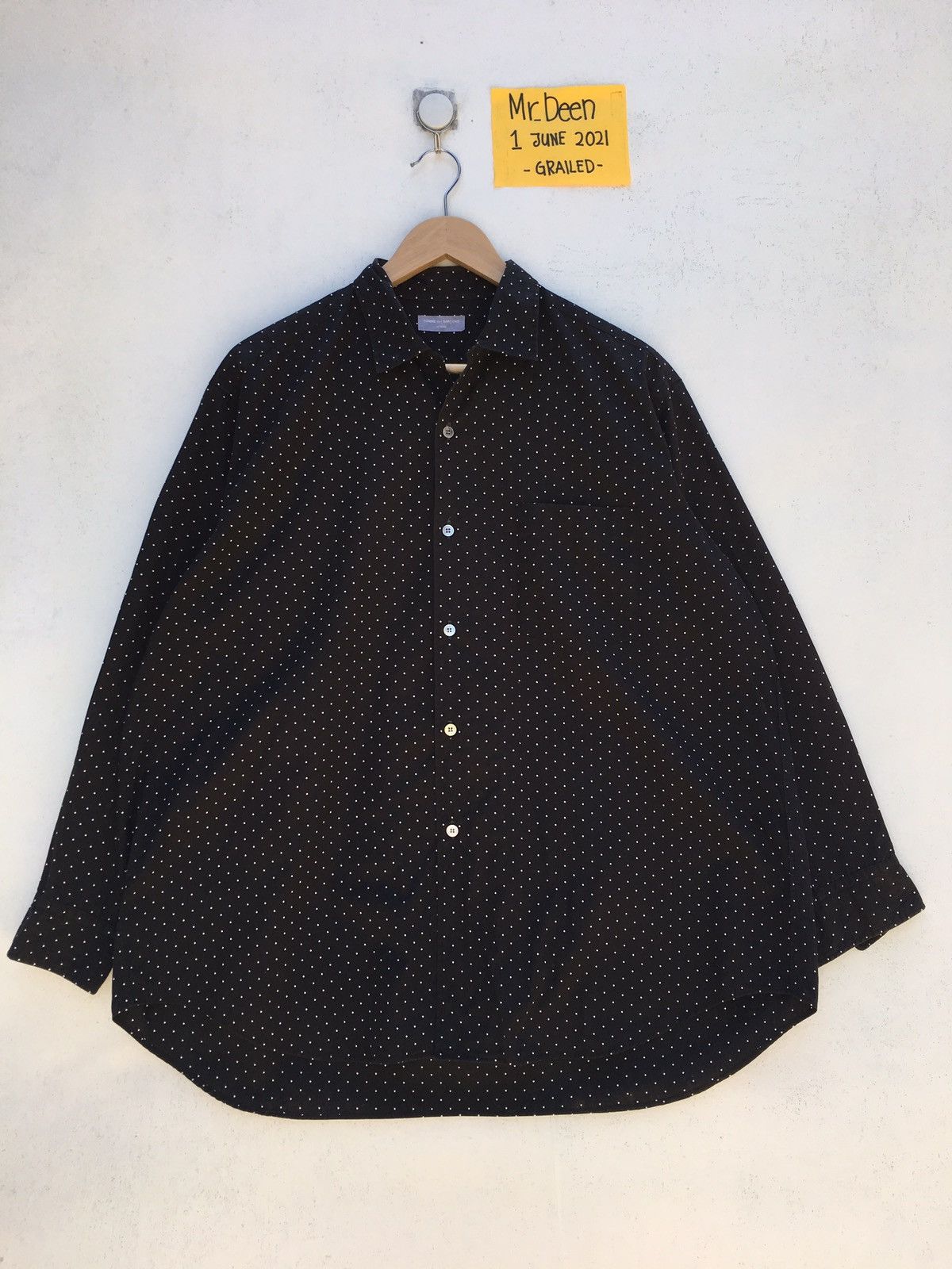 Comme des Garcons Rare Comme des garcons CDG AD 1998 Polka Dots Buttons Shirt Size US L / EU 52-54 / 3 - 2 Thumbnail