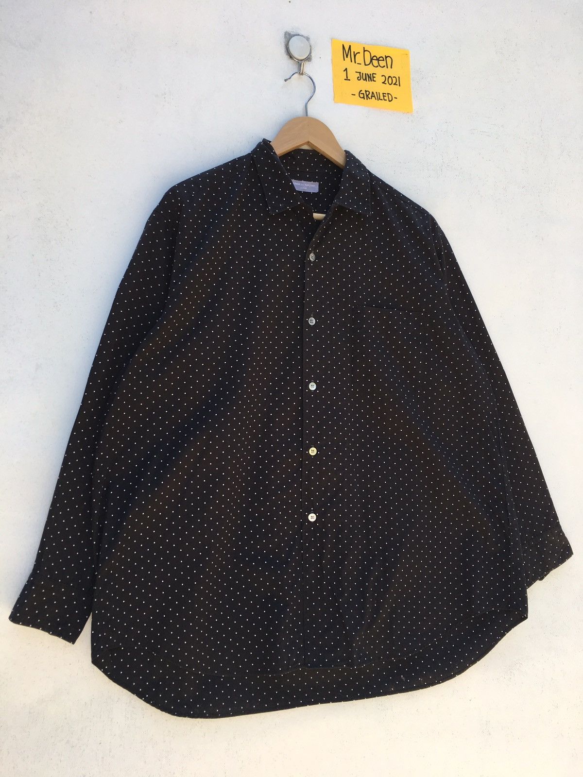 Comme des Garcons Rare Comme des garcons CDG AD 1998 Polka Dots Buttons Shirt Size US L / EU 52-54 / 3 - 3 Thumbnail