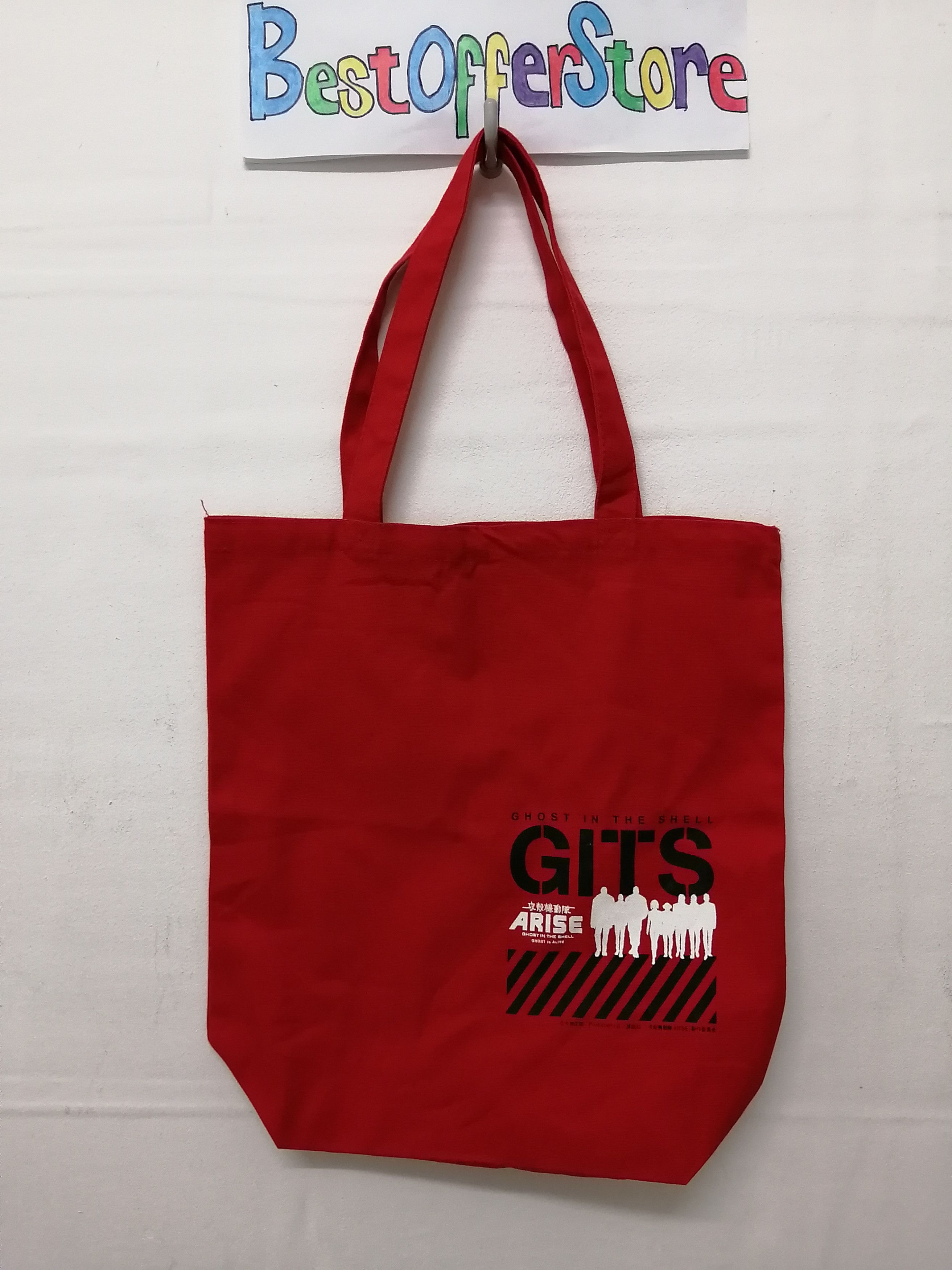 Anime ARISE GHOST IN THE SHELL GITS Tote Bag Size ONE SIZE - 2 Thumbnail