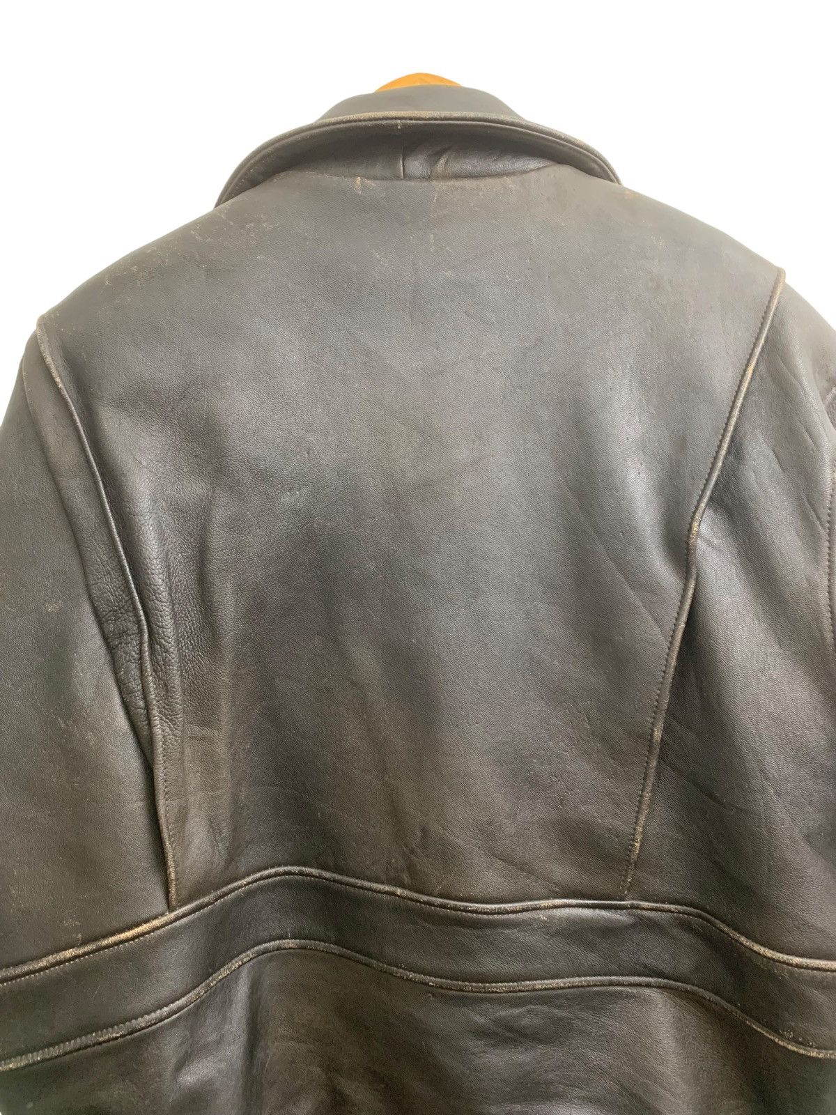 Kadoya RARE ‼️ Vintage Crackers A-2 Leather Bomber Jacket Size US L / EU 52-54 / 3 - 3 Thumbnail