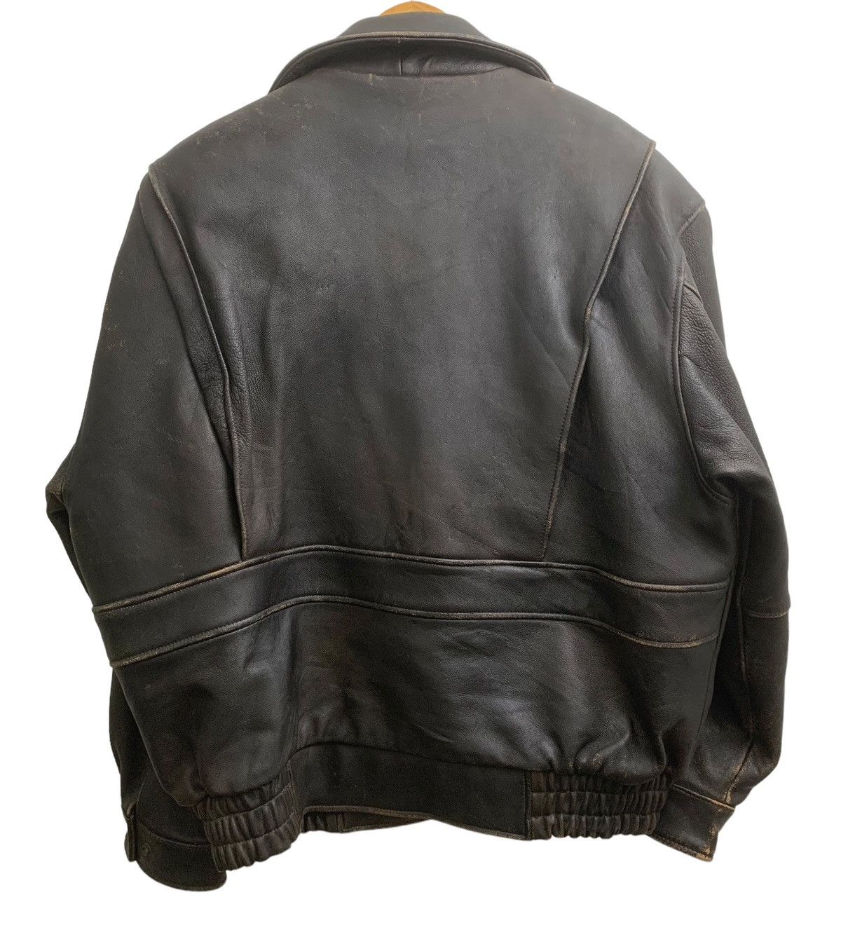 Kadoya RARE ‼️ Vintage Crackers A-2 Leather Bomber Jacket Size US L / EU 52-54 / 3 - 2 Thumbnail
