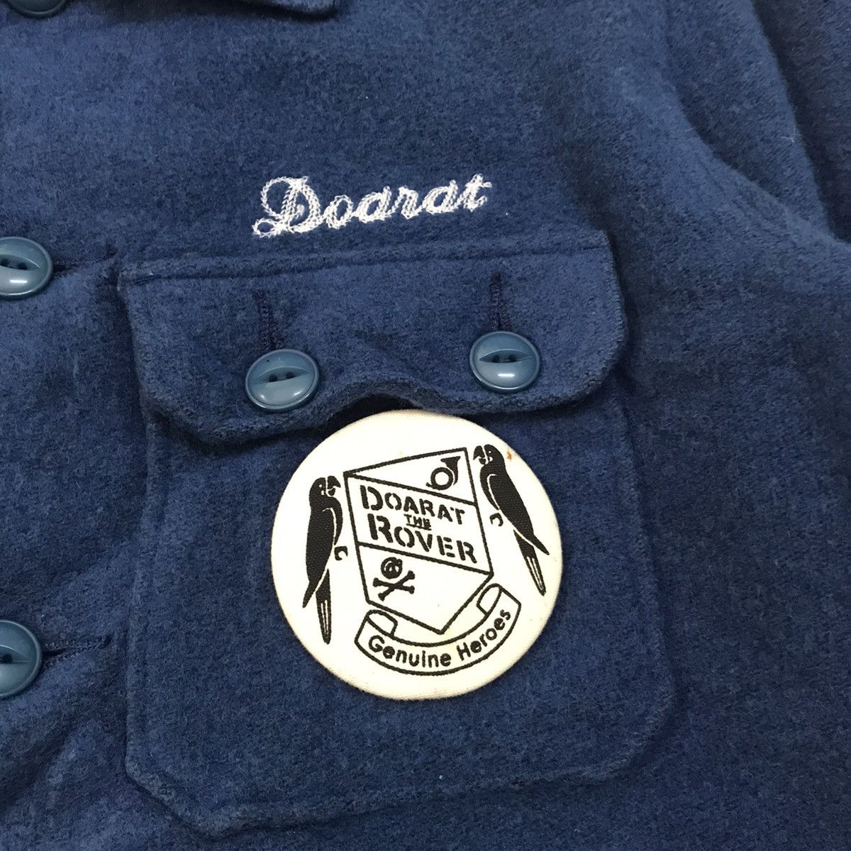 Japanese Brand Doarat The Rover Digging In A Babylon Button Up Jacket Size US M / EU 48-50 / 2 - 7 Thumbnail