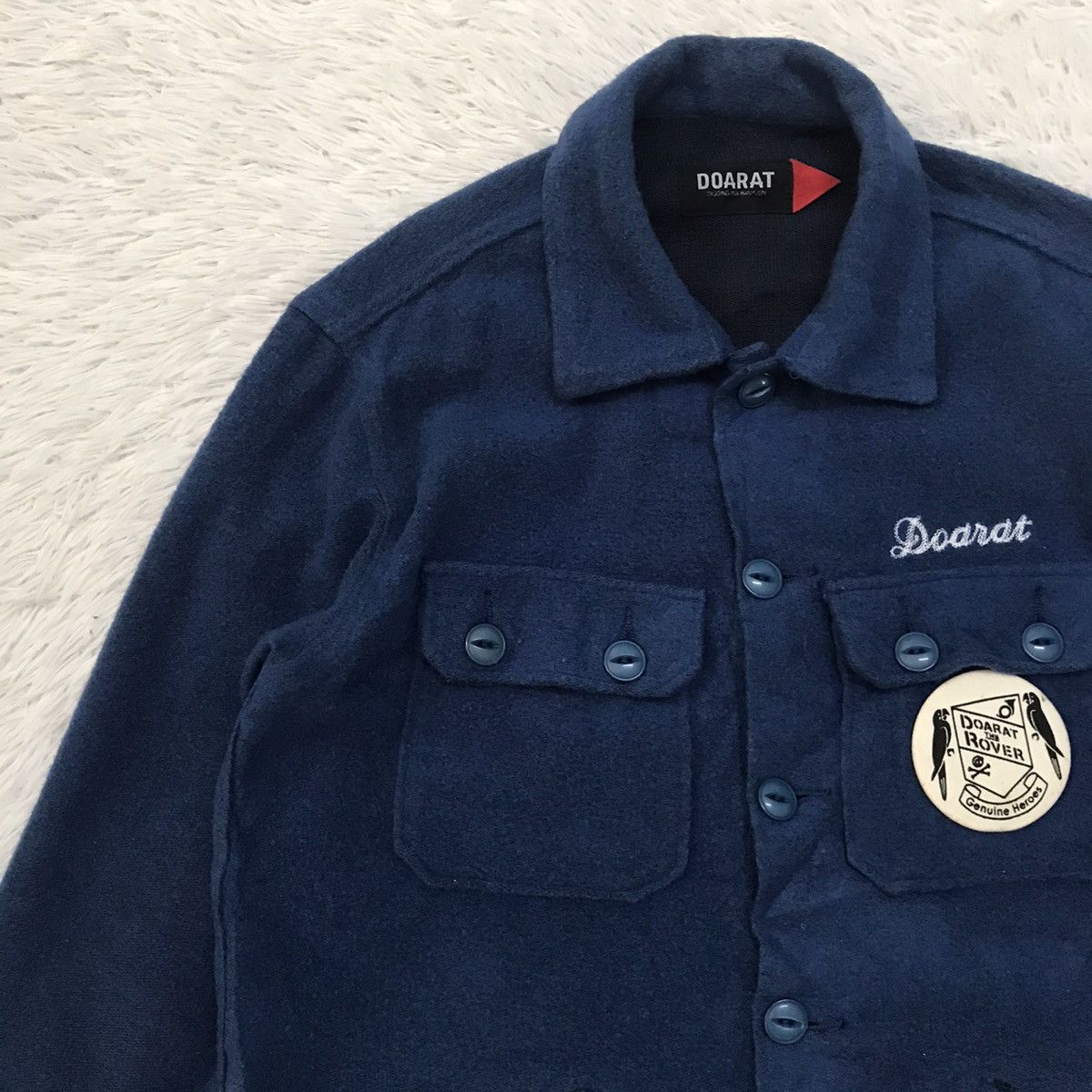 Japanese Brand Doarat The Rover Digging In A Babylon Button Up Jacket Size US M / EU 48-50 / 2 - 3 Thumbnail
