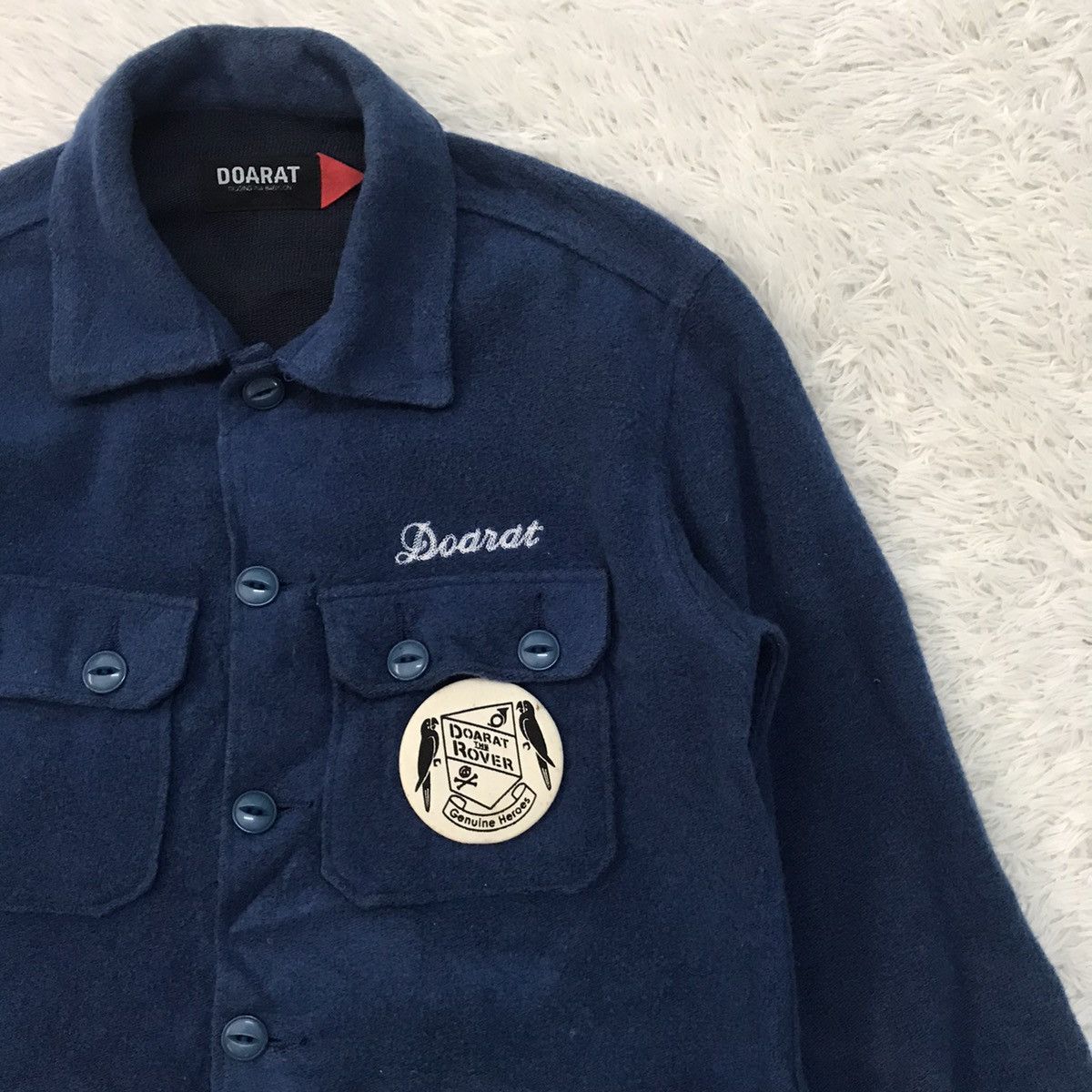 Japanese Brand Doarat The Rover Digging In A Babylon Button Up Jacket Size US M / EU 48-50 / 2 - 4 Thumbnail