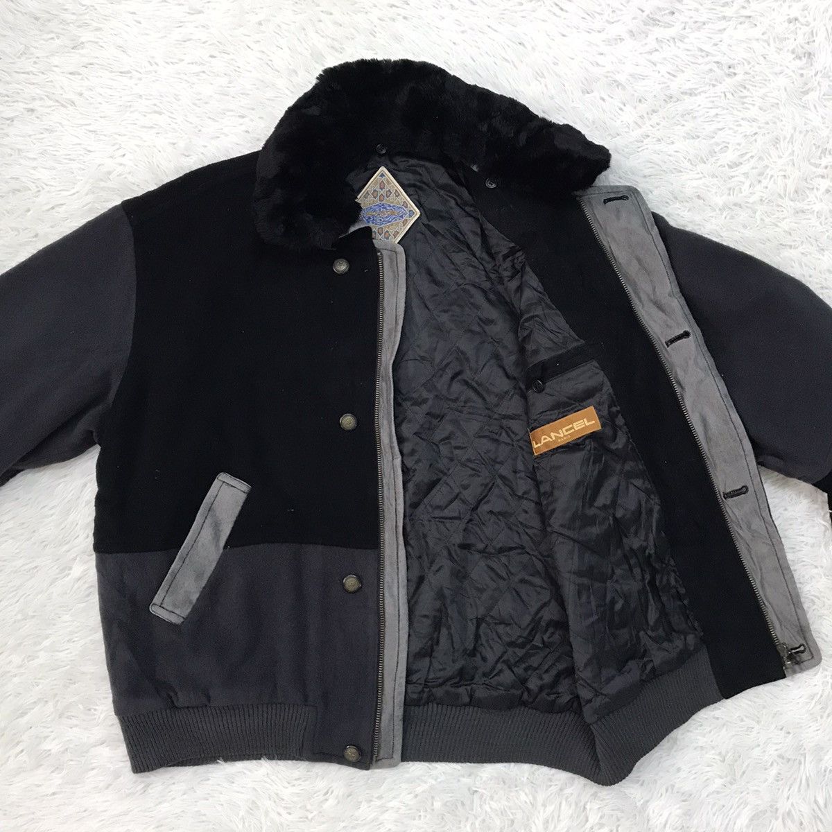 Lancel Vtg Lancel Block Colour Jacket Made in Japan Size US L / EU 52-54 / 3 - 12 Thumbnail