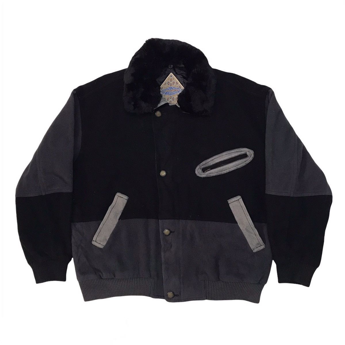 Lancel Vtg Lancel Block Colour Jacket Made in Japan Size US L / EU 52-54 / 3 - 1 Thumbnail