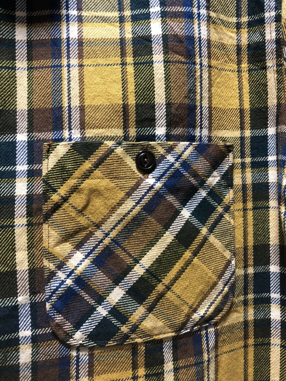 Stevenson Overall Co. STEVENSON Overall Co Shirt Flannel Plaid Japanmade Workwear Size US L / EU 52-54 / 3 - 3 Thumbnail