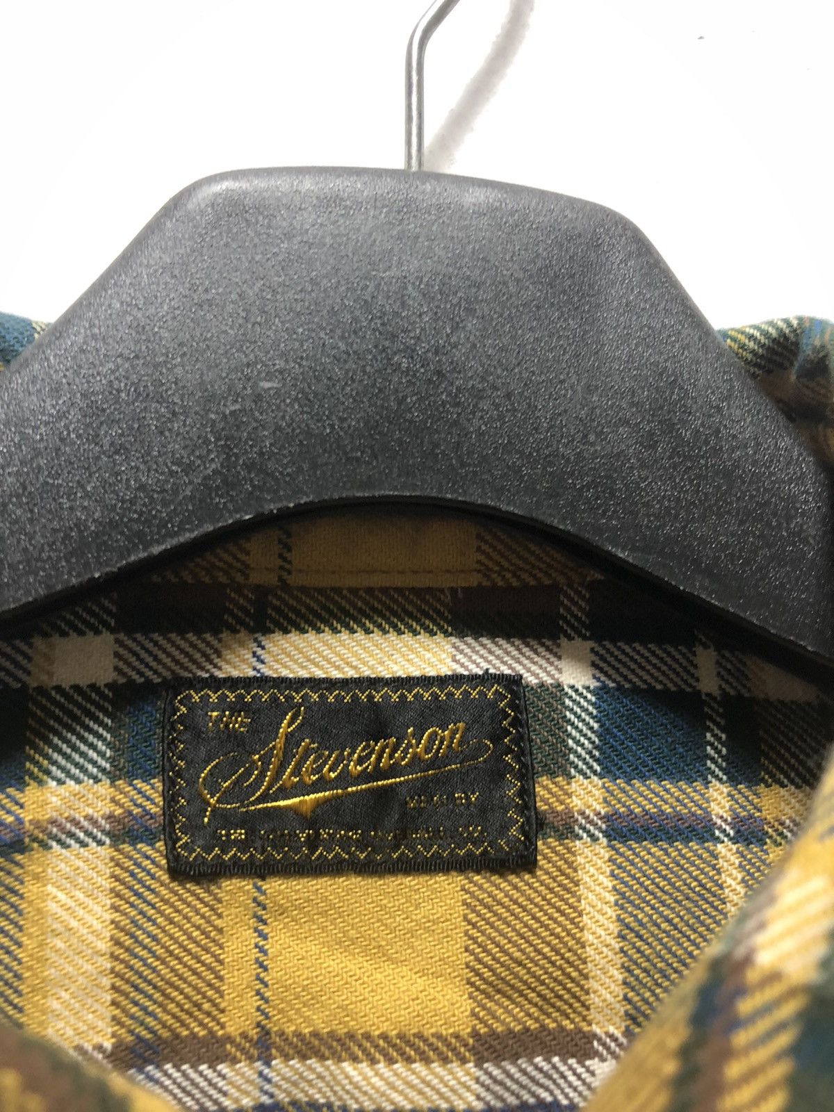Stevenson Overall Co. STEVENSON Overall Co Shirt Flannel Plaid Japanmade Workwear Size US L / EU 52-54 / 3 - 2 Thumbnail