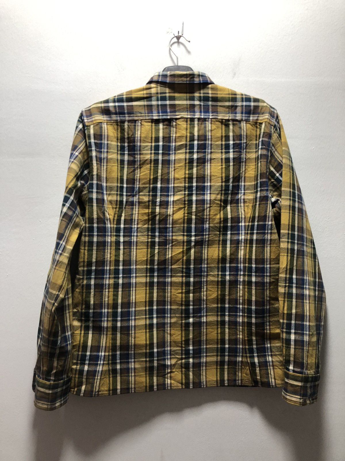 Stevenson Overall Co. STEVENSON Overall Co Shirt Flannel Plaid Japanmade Workwear Size US L / EU 52-54 / 3 - 6 Thumbnail