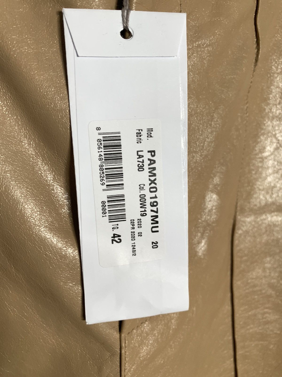 Marni $3500 Lamb Leather Wide Leg Flare Pants Size 28" / US 6 / IT 42 - 12 Thumbnail