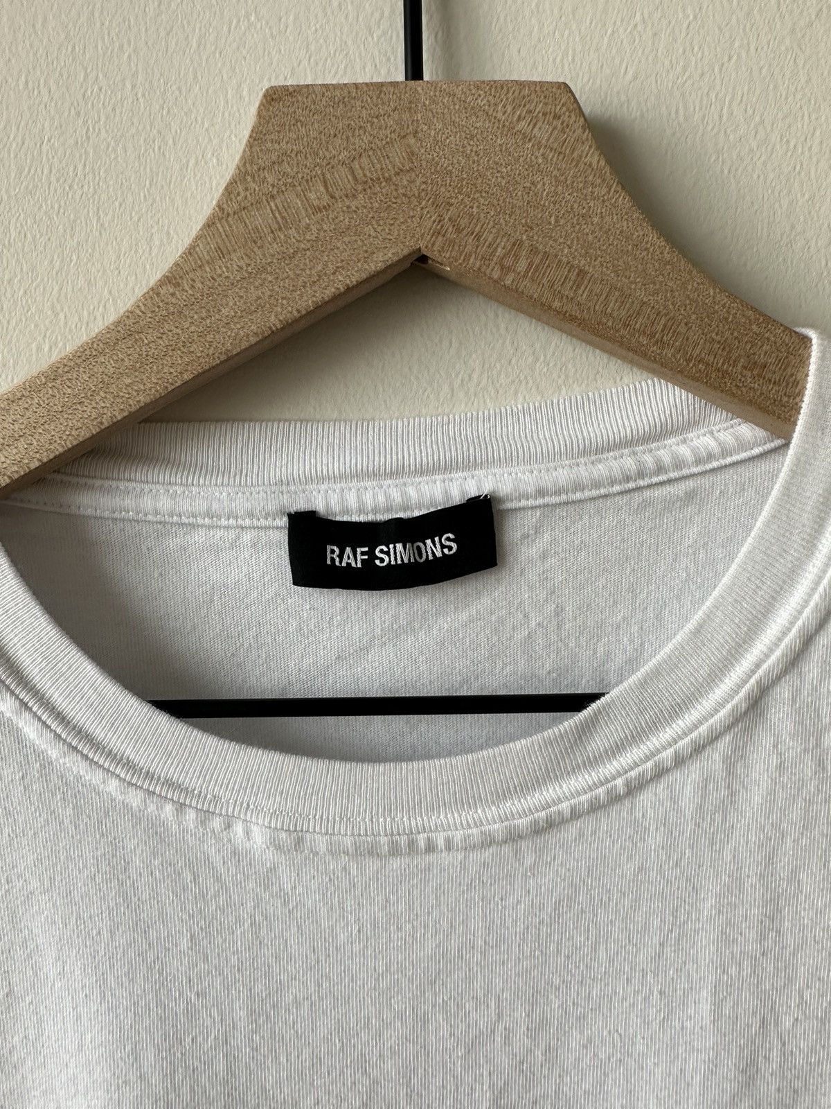 Raf Simons Raf Simons SS19 White Graphic T-Shirt Size US M / EU 48-50 / 2 - 5 Thumbnail