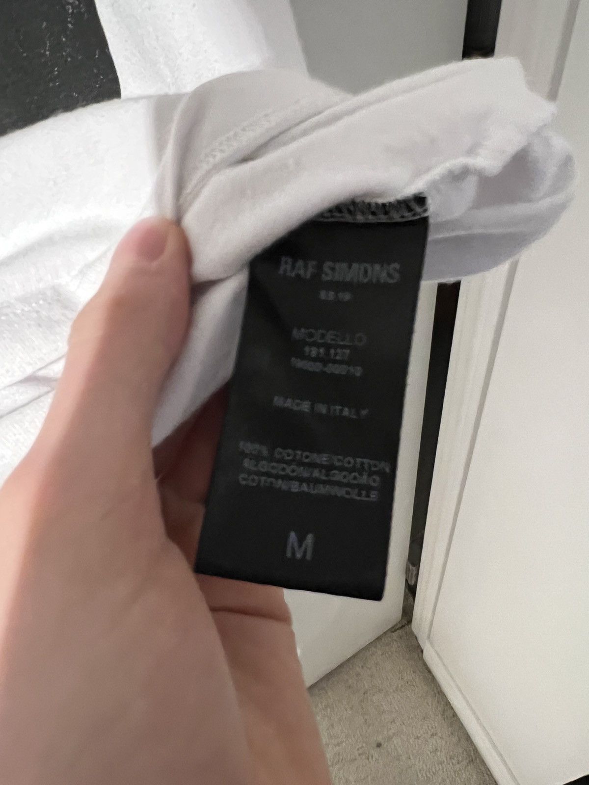 Raf Simons Raf Simons SS19 White Graphic T-Shirt Size US M / EU 48-50 / 2 - 10 Thumbnail