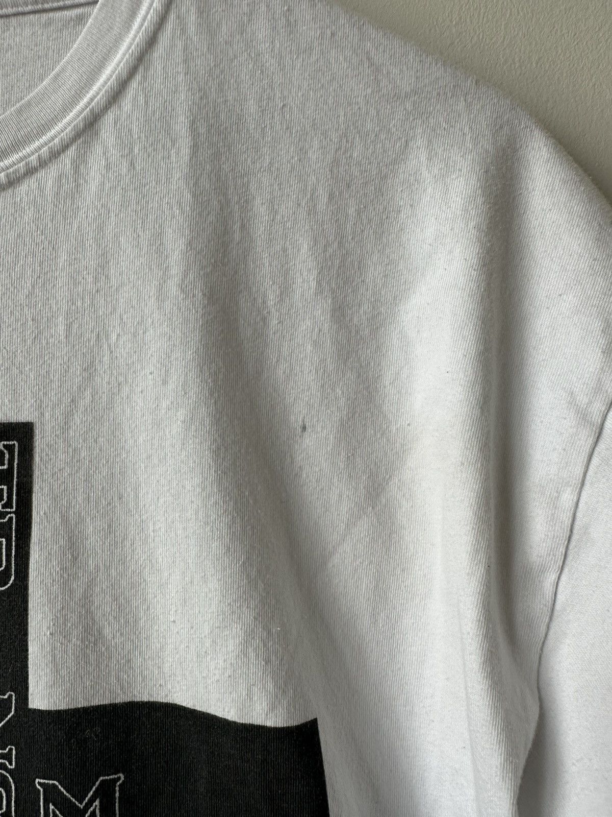 Raf Simons Raf Simons SS19 White Graphic T-Shirt Size US M / EU 48-50 / 2 - 3 Thumbnail