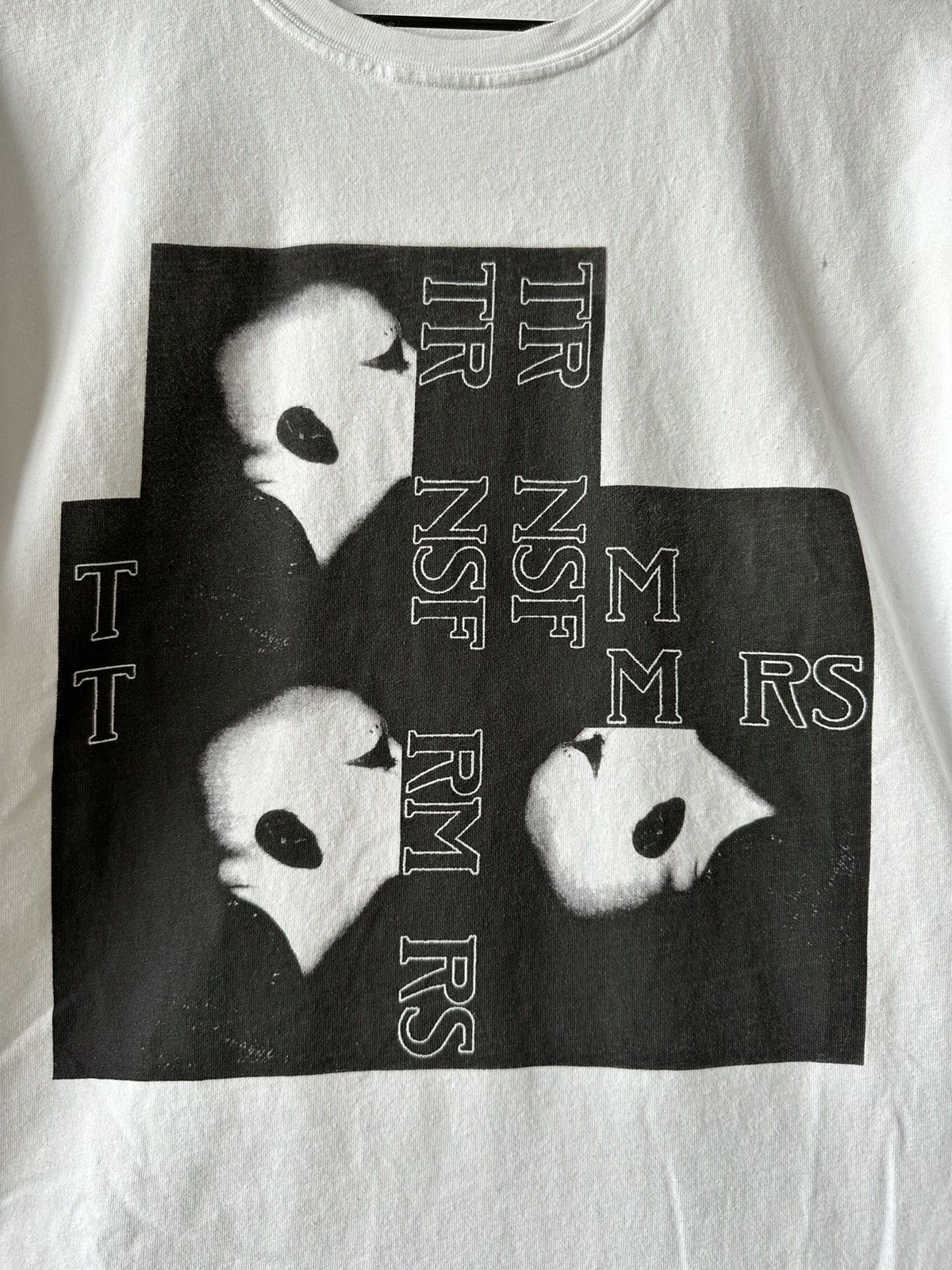Raf Simons Raf Simons SS19 White Graphic T-Shirt Size US M / EU 48-50 / 2 - 2 Thumbnail