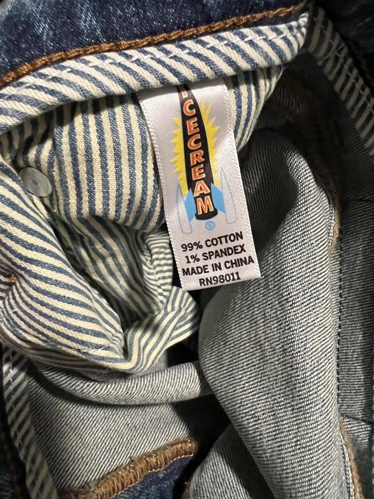 Billionaire Boys Club × Icecream Billionaire Boys Club BBC ICE CREAM Skinny Mens Jeans 38/32 Size US 38 / EU 54 - 7 Thumbnail