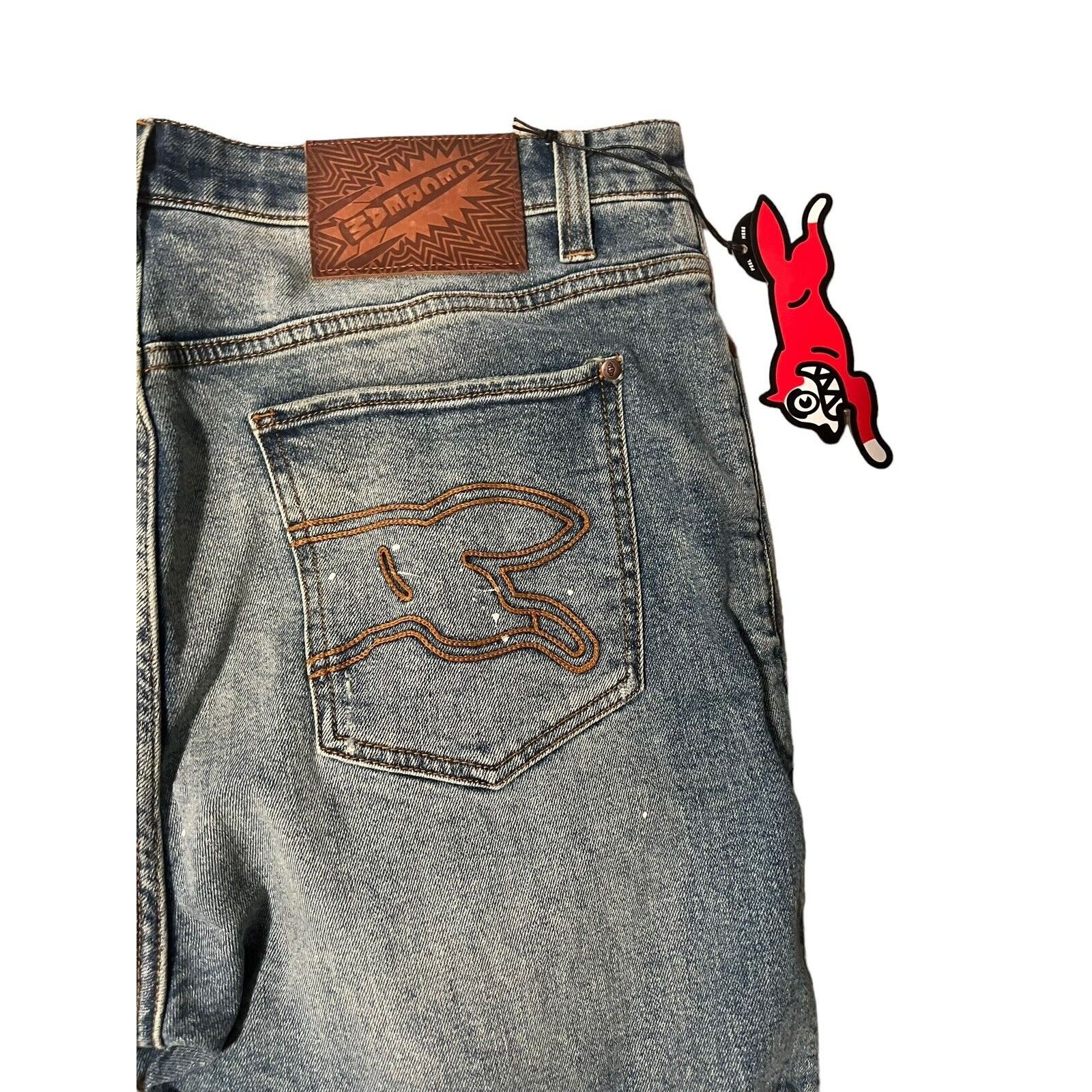 Billionaire Boys Club × Icecream Billionaire Boys Club BBC ICE CREAM Skinny Mens Jeans 38/32 Size US 38 / EU 54 - 5 Thumbnail