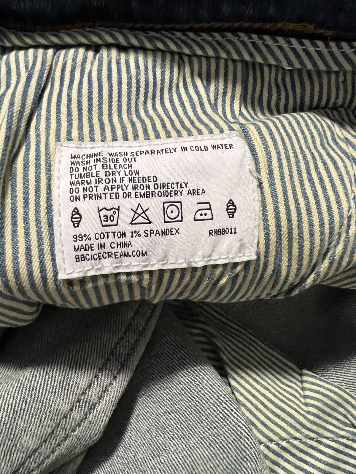Billionaire Boys Club × Icecream Billionaire Boys Club BBC ICE CREAM Skinny Mens Jeans 38/32 Size US 38 / EU 54 - 8 Thumbnail