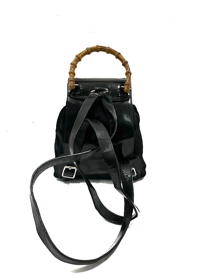Gucci Authentic Vintage GUCCI Bambo Small Backpack Size ONE SIZE - 9 Thumbnail