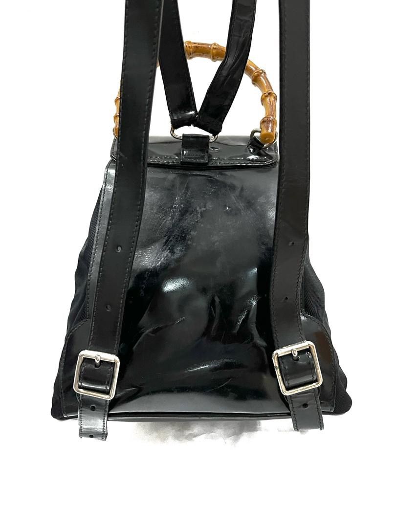 Gucci Authentic Vintage GUCCI Bambo Small Backpack Size ONE SIZE - 12 Thumbnail
