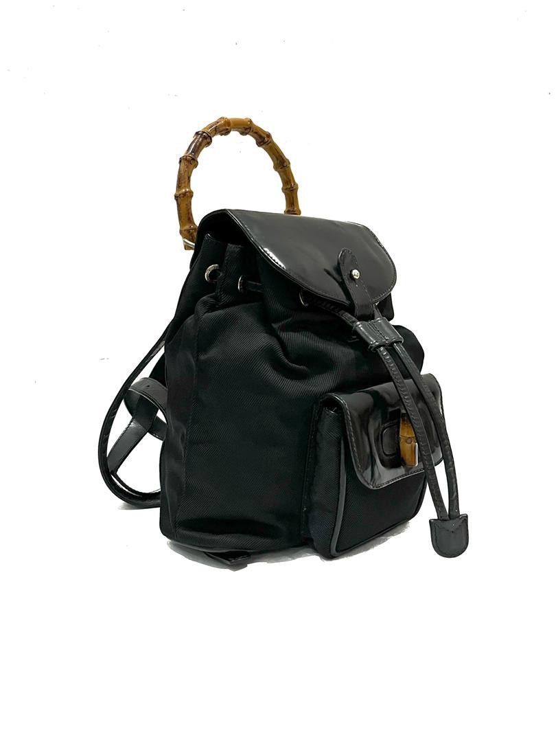 Gucci Authentic Vintage GUCCI Bambo Small Backpack Size ONE SIZE - 1 Thumbnail