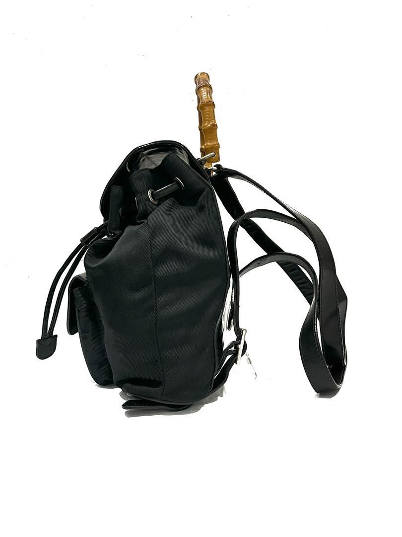 Gucci Authentic Vintage GUCCI Bambo Small Backpack Size ONE SIZE - 8 Thumbnail