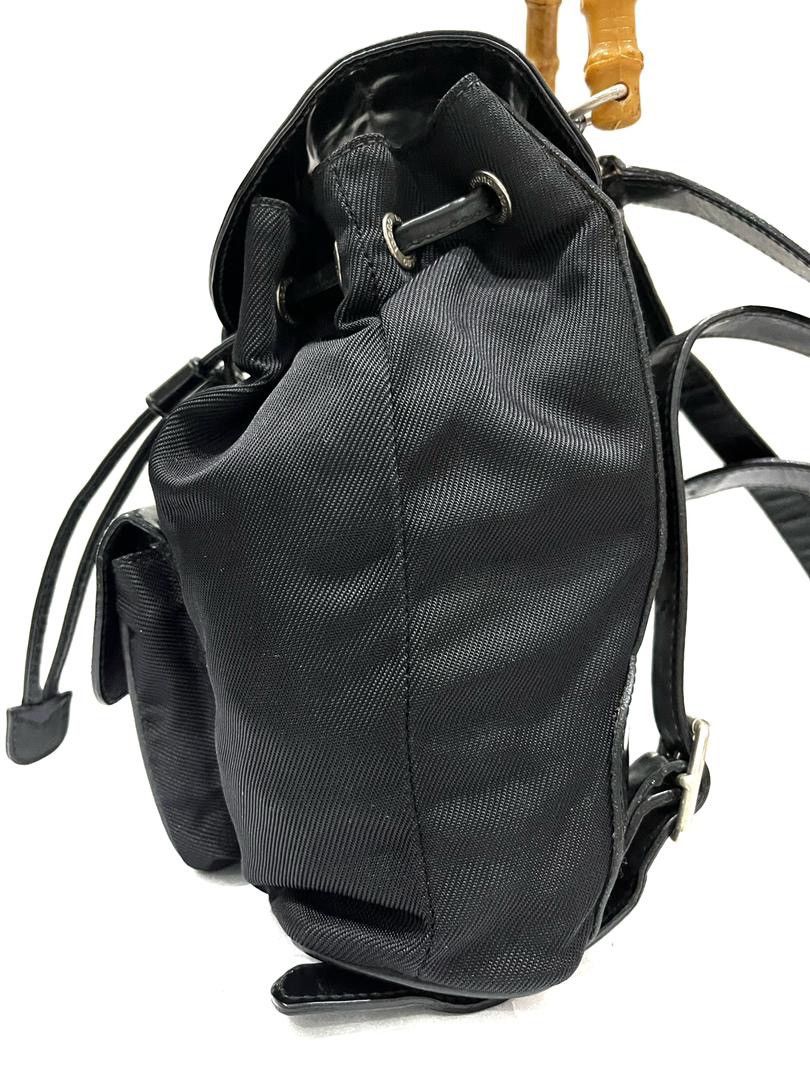 Gucci Authentic Vintage GUCCI Bambo Small Backpack Size ONE SIZE - 5 Thumbnail