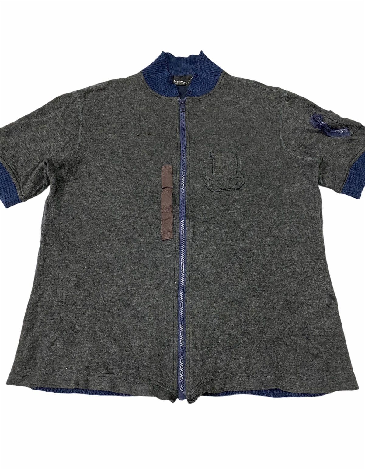 Kolor Kolor by Junichi Abe Zip Ups Shirt Size US S / EU 44-46 / 1 - 3 Thumbnail
