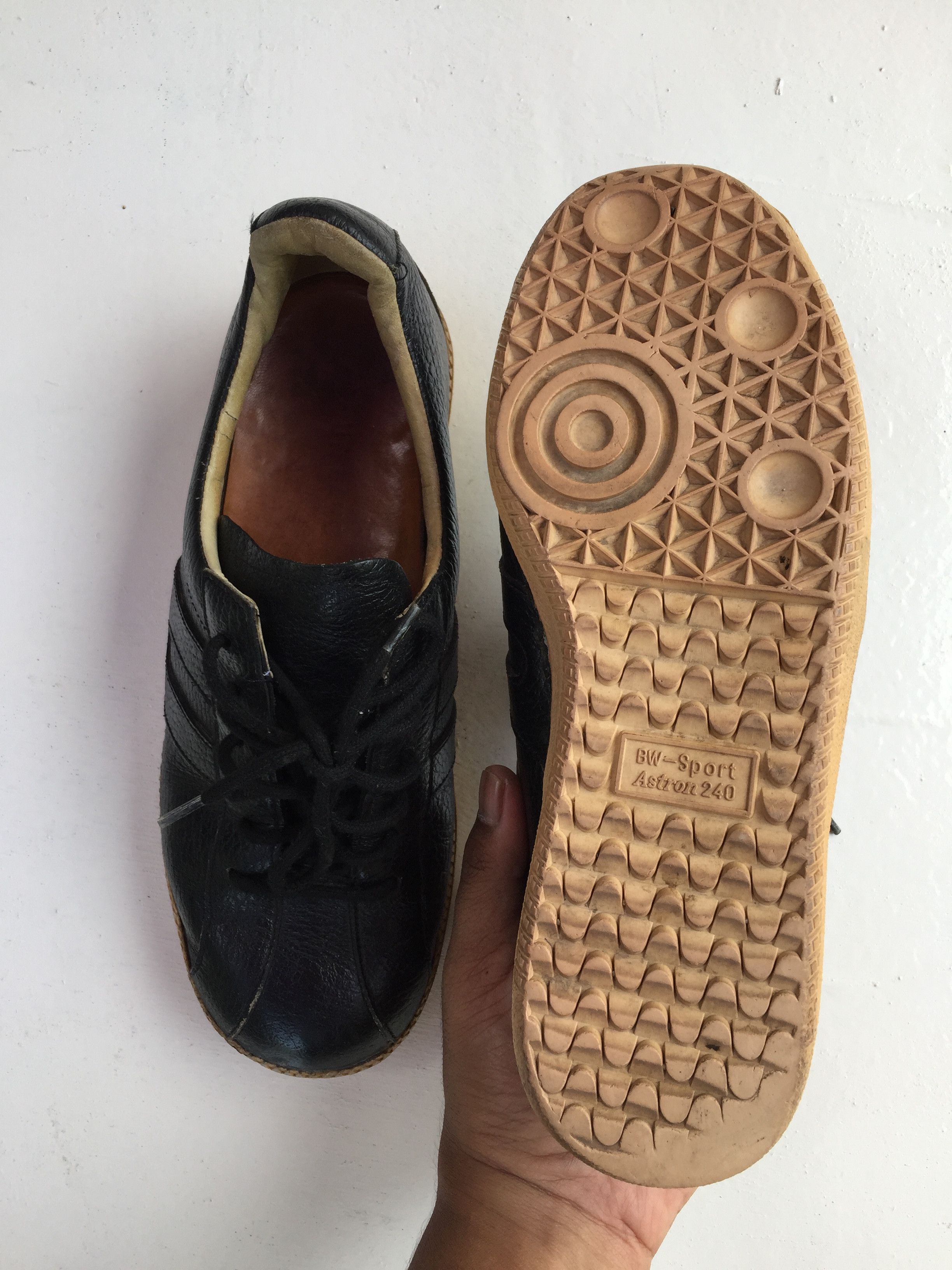 Helmut Lang Archival 90s Helmut Lang leather sneakers Italy black Size US 6.5 / EU 39-40 - 5 Thumbnail