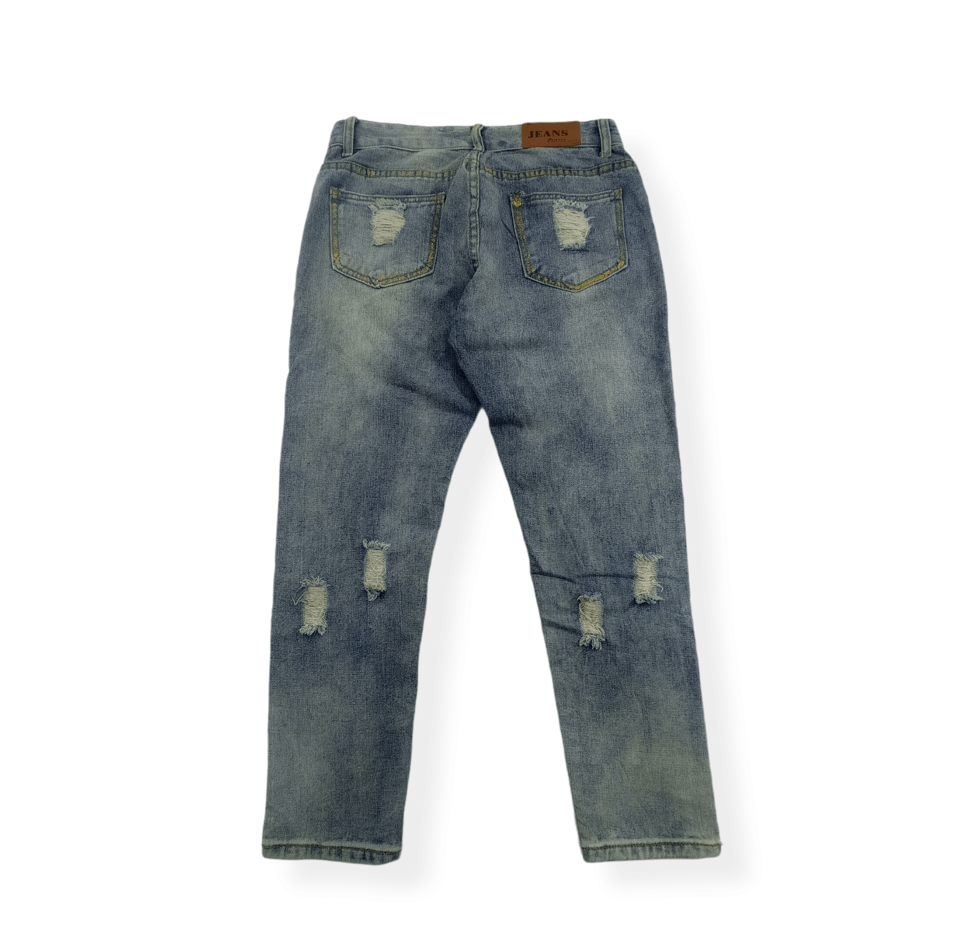 Japanese Brand Japanese Mickey Mouse Custom Distressed Denim Size US 28 / EU 44 - 2 Thumbnail