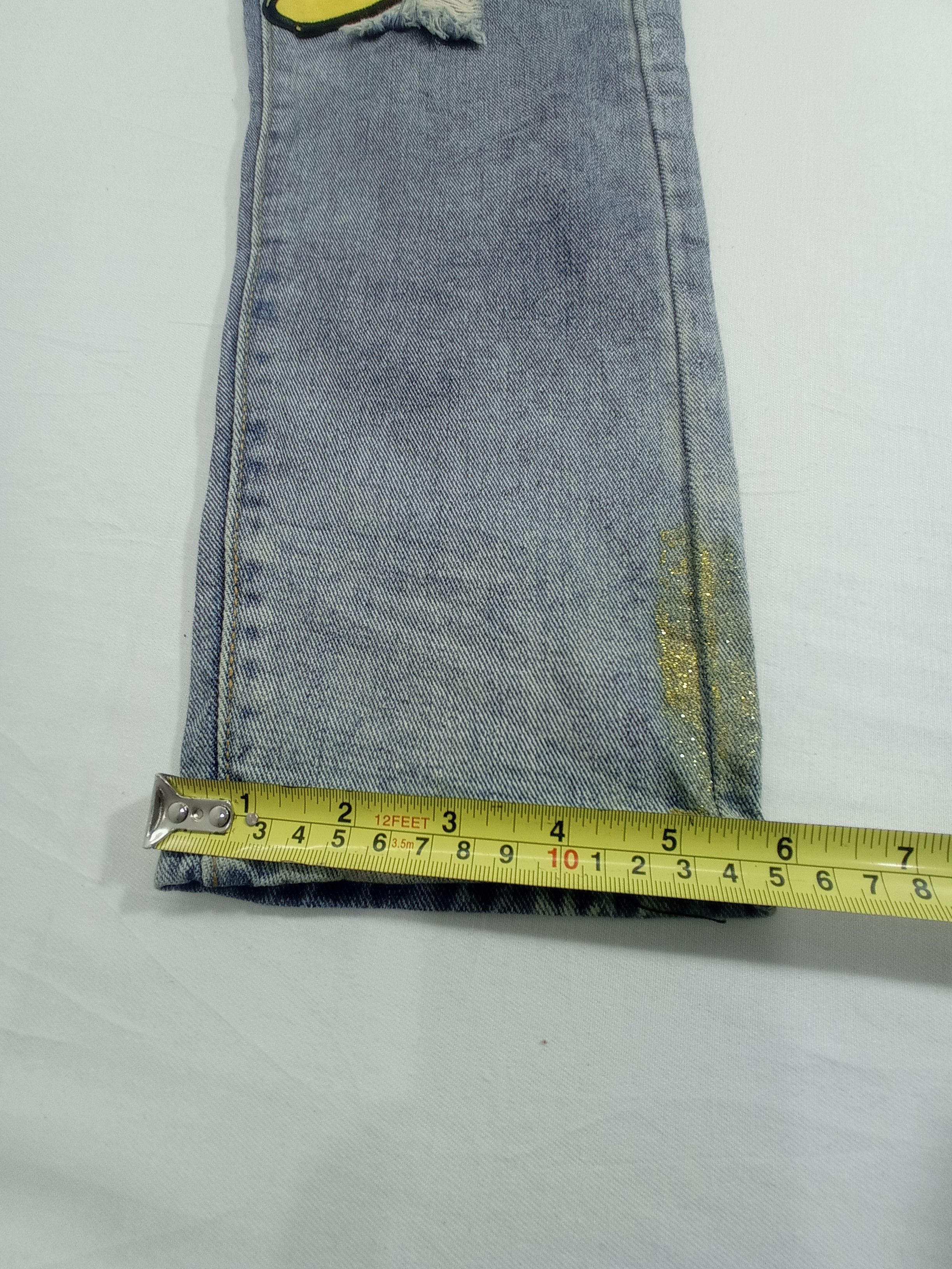Japanese Brand Japanese Mickey Mouse Custom Distressed Denim Size US 28 / EU 44 - 12 Thumbnail