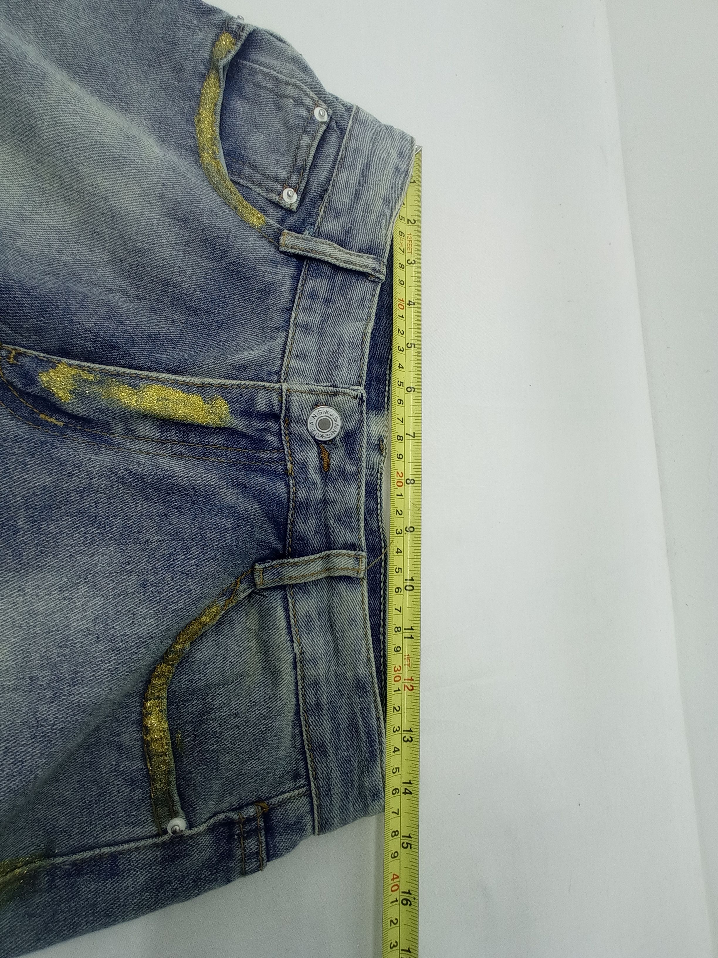 Japanese Brand Japanese Mickey Mouse Custom Distressed Denim Size US 28 / EU 44 - 9 Thumbnail