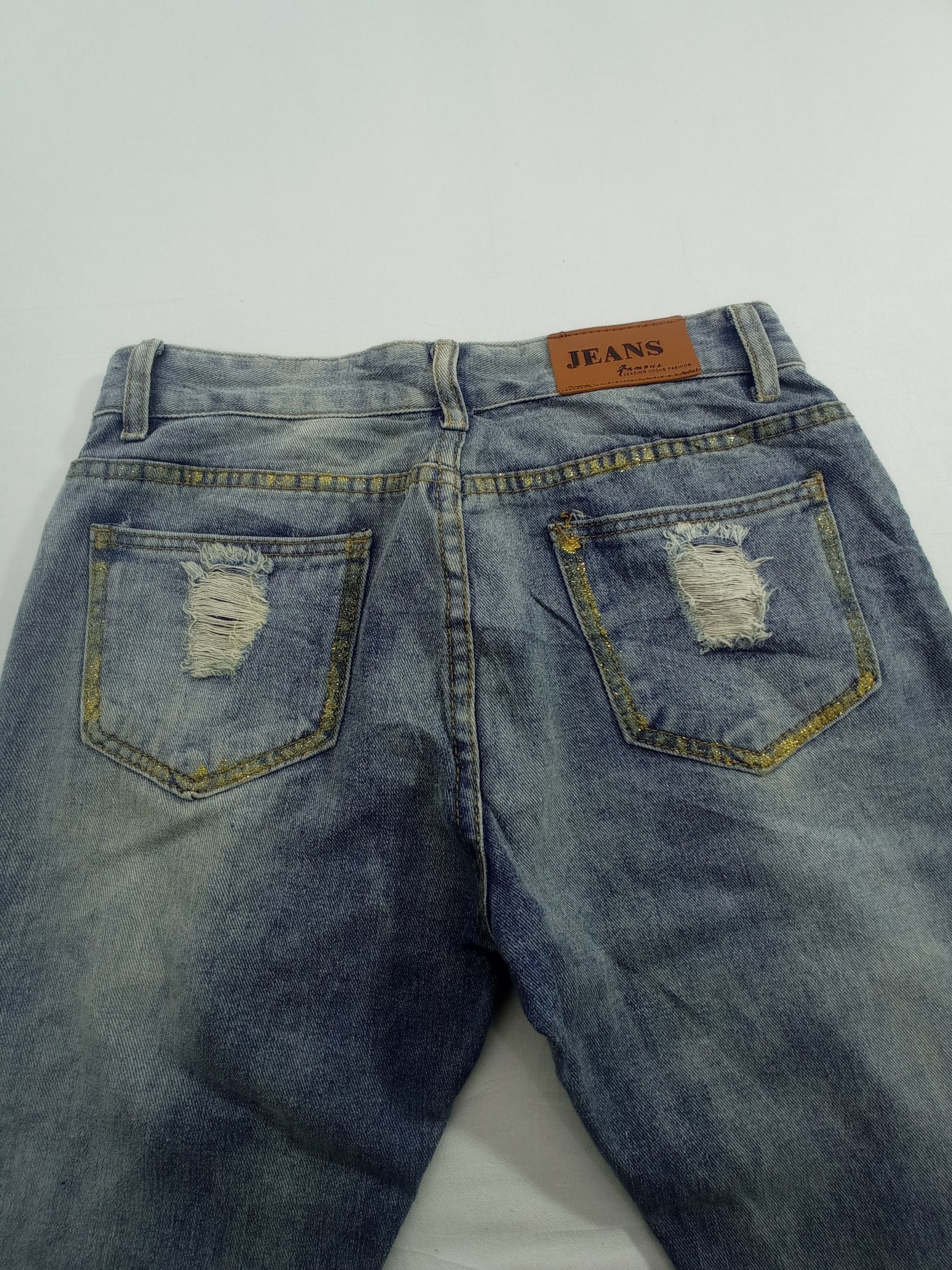 Japanese Brand Japanese Mickey Mouse Custom Distressed Denim Size US 28 / EU 44 - 7 Thumbnail